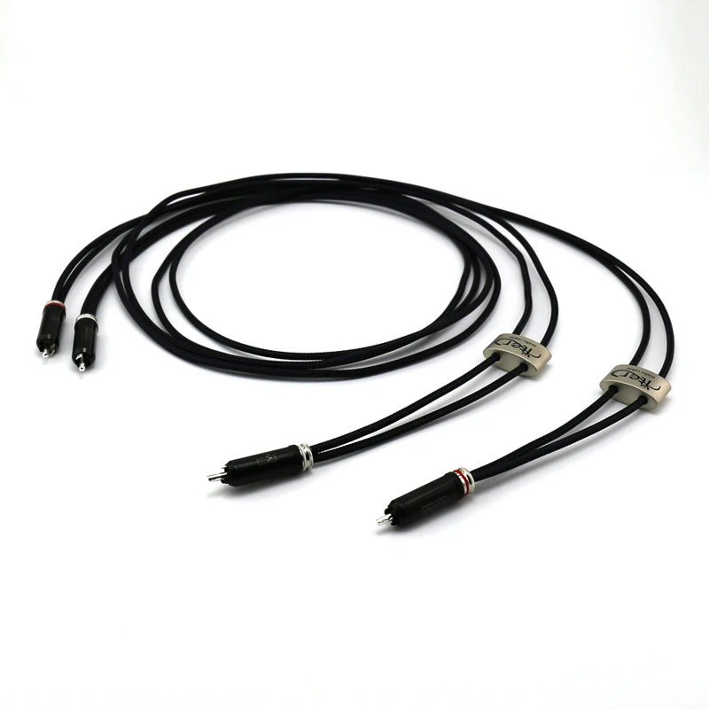 

1 pair hifi audio Yter Interconnect Ag-Pd alloy audio rca cable for amplifier Hiend CD player