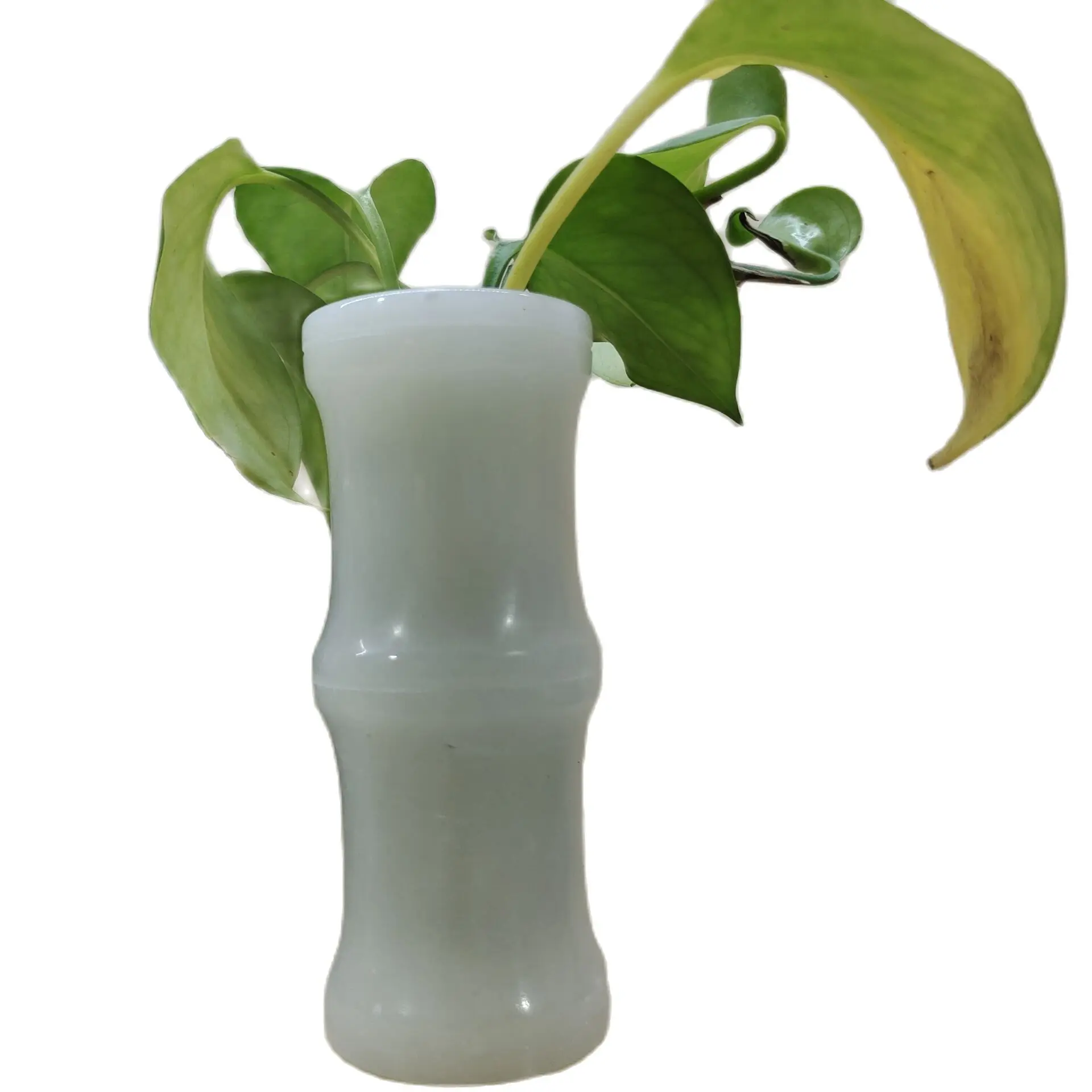 

1 шт. натуральный нефрит для гравировки можно использовать как контейнер для ручек и цветочный горшок для кабинета, гостиной, украшения дома