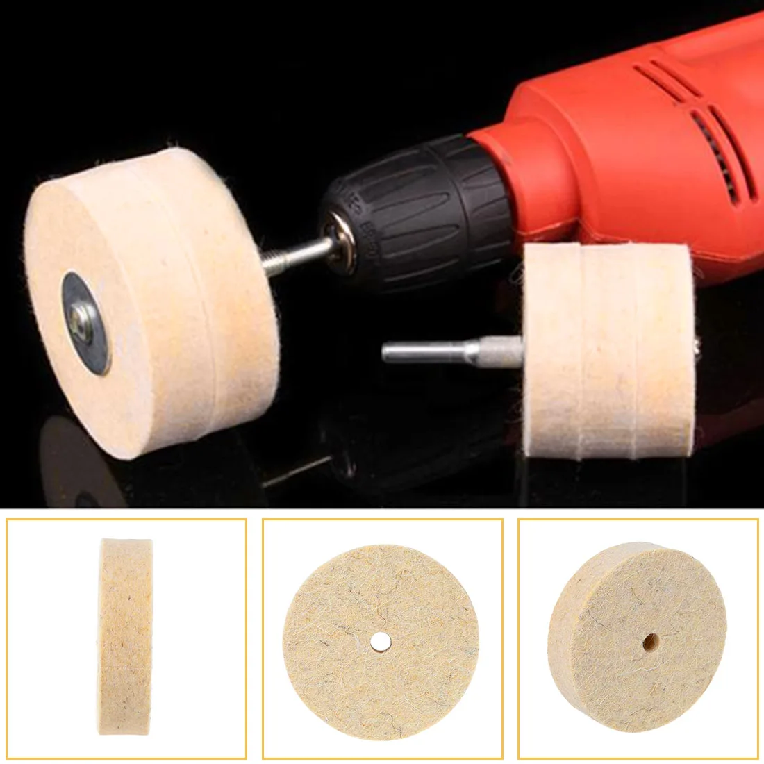 

Полировочное колесо для зеркальной поверхности, 75-200 мм