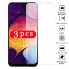 Защитное стекло 9H для Samsung galaxy A10, A20, A20S, A30, A40, A50, A50S, A60, A70, A80, A90, 3 шт.