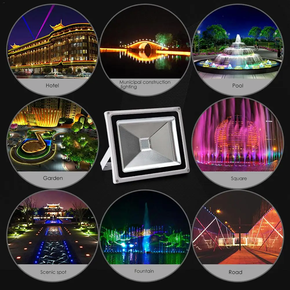 Светодиодный прожектор проектный свет RGB пульт дистанционного управления