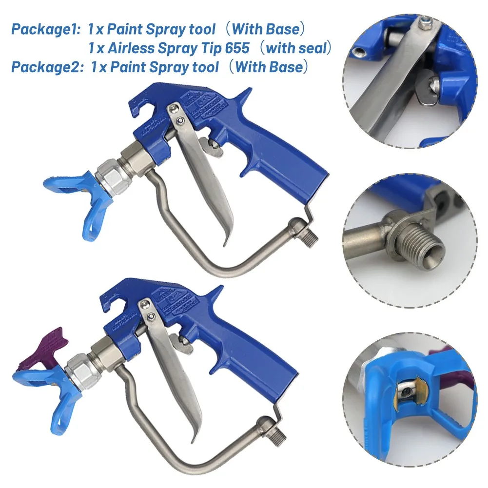 

4000PSI 27.6 MPa Airless Paint Spray Tool Guard Sprayers Accessories Can Spray Putty For Spray Paint Latex Putty Fast