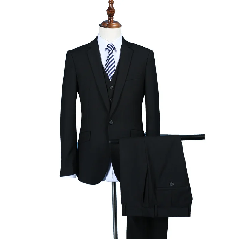 

Business suit work suit men's suit 2019 new men's and women's leisure business 4S British work clothes