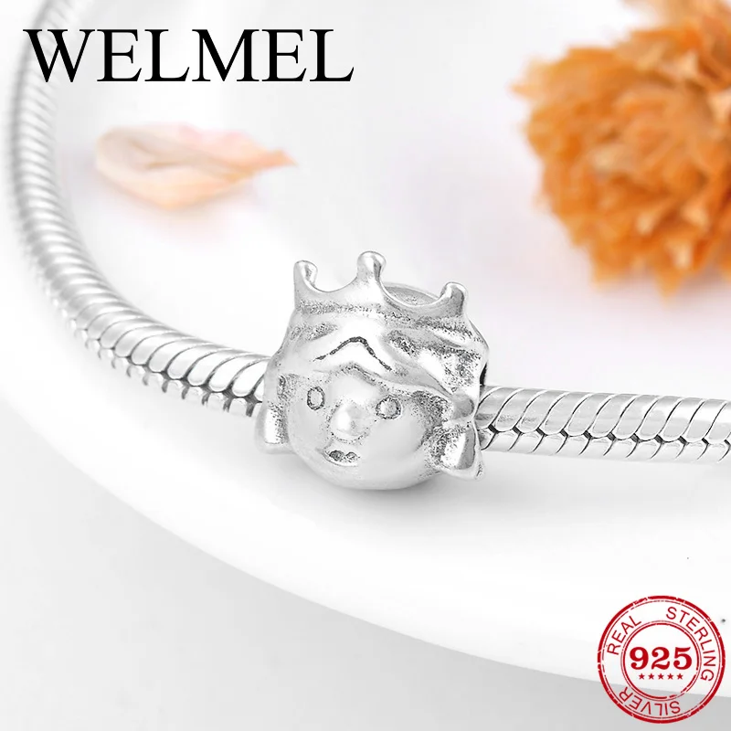 Красивый Сказочный Стерлинговое Серебро 925 пробы благородные грациозные бусины