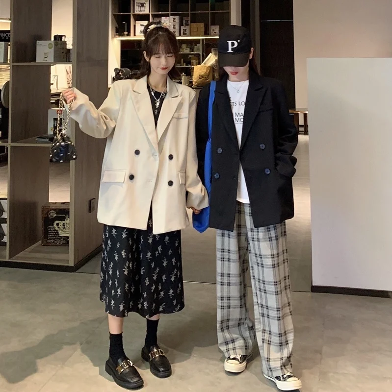 Женская одежда больших размеров осенняя и зимняя костюм жакет платье для сестры