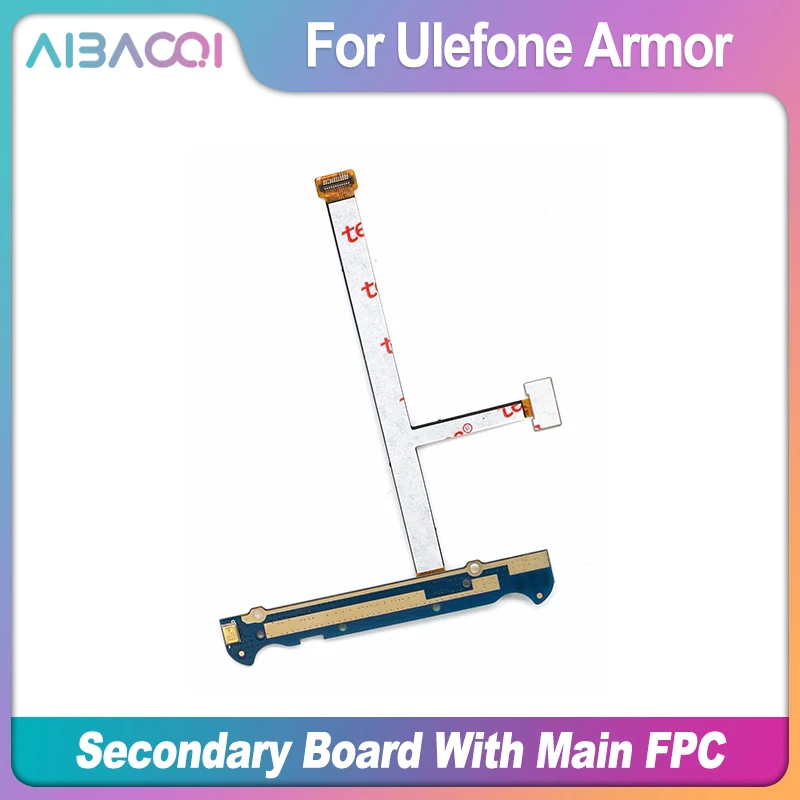 AiBaoQi New Original Microphone Small Board+Motherboad Cable For Ulefone Armor Mobile Phone | Мобильные телефоны и