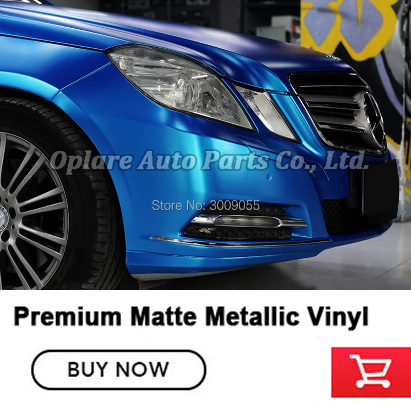 Highest quality matte metallic persian blue wrapping film vinyl wrap with air release Warranty|Наклейки на автомобиль| |