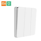 Настенный выключатель Xiaomi Mijia, одно-и два открытых переключателя с двумя режимами управления, умный светильник для умного дома