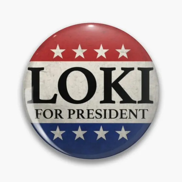 Loki Vote идеальная мягкая булавка для пуговиц женский Декор металлический значок