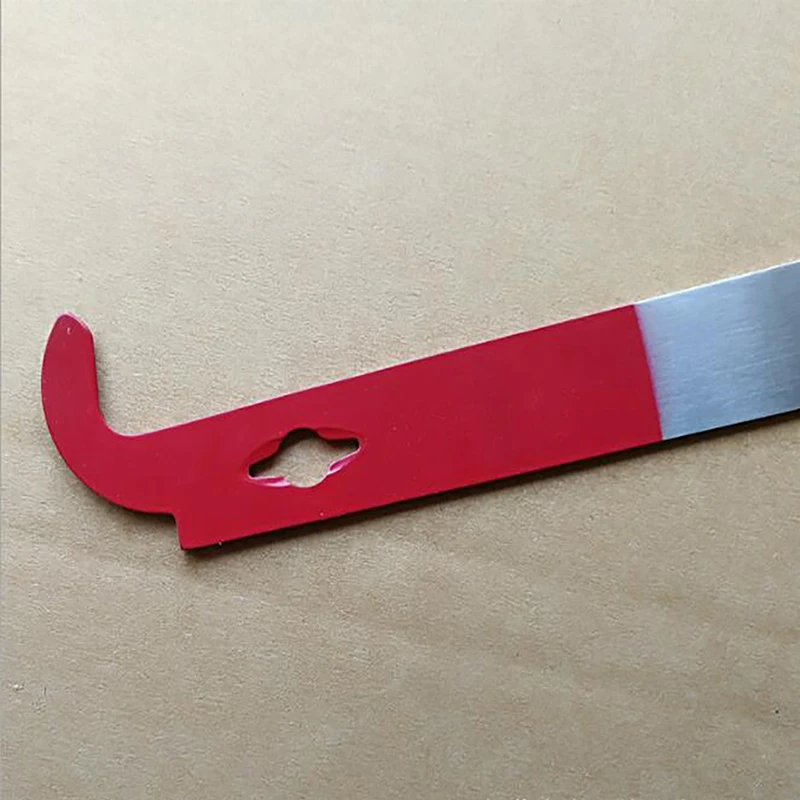 

Stainless Steel J Type Hive Tool Beekeeper Scraper Red Tail Beekeeping Tools Scraper Home Beekeeping Equipment