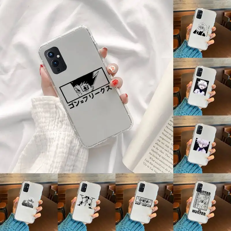 

hunter x hunter Phone Case Transparent For OnePlus 9 8 7 7t 8t Oppo find X3 X2 reno5 Vivo X60 X50 Pro MeiZu 17 16XS