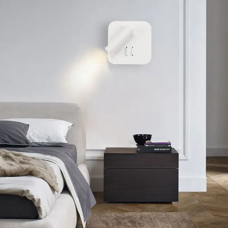 Светодиодный настенные светильники светодиодные лампы для чтения 3 Вт 6 ленты