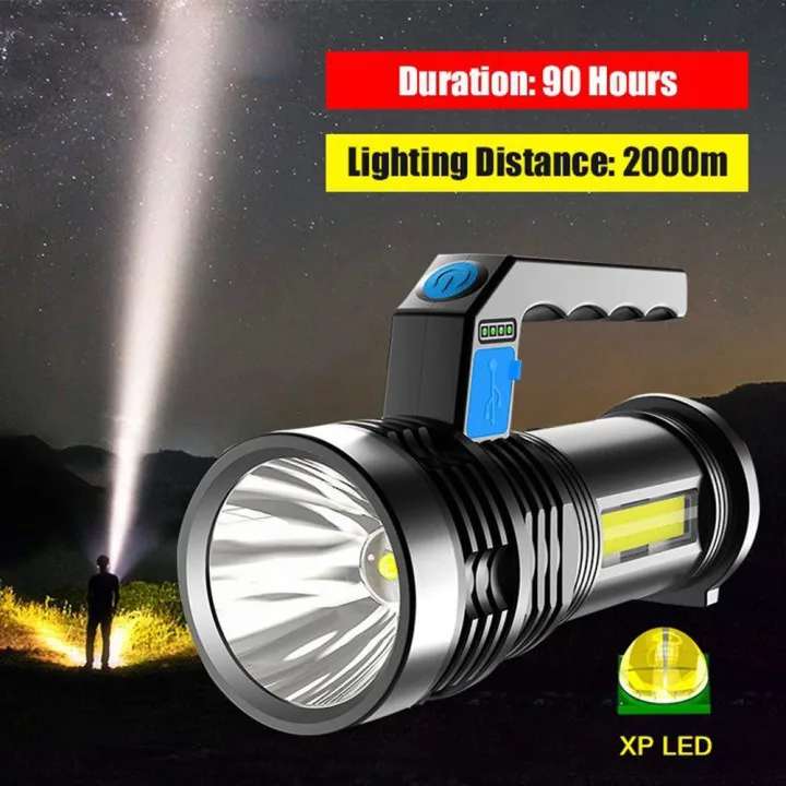 

Фонарик высокой яркости с USB-кабелем, 2000 м