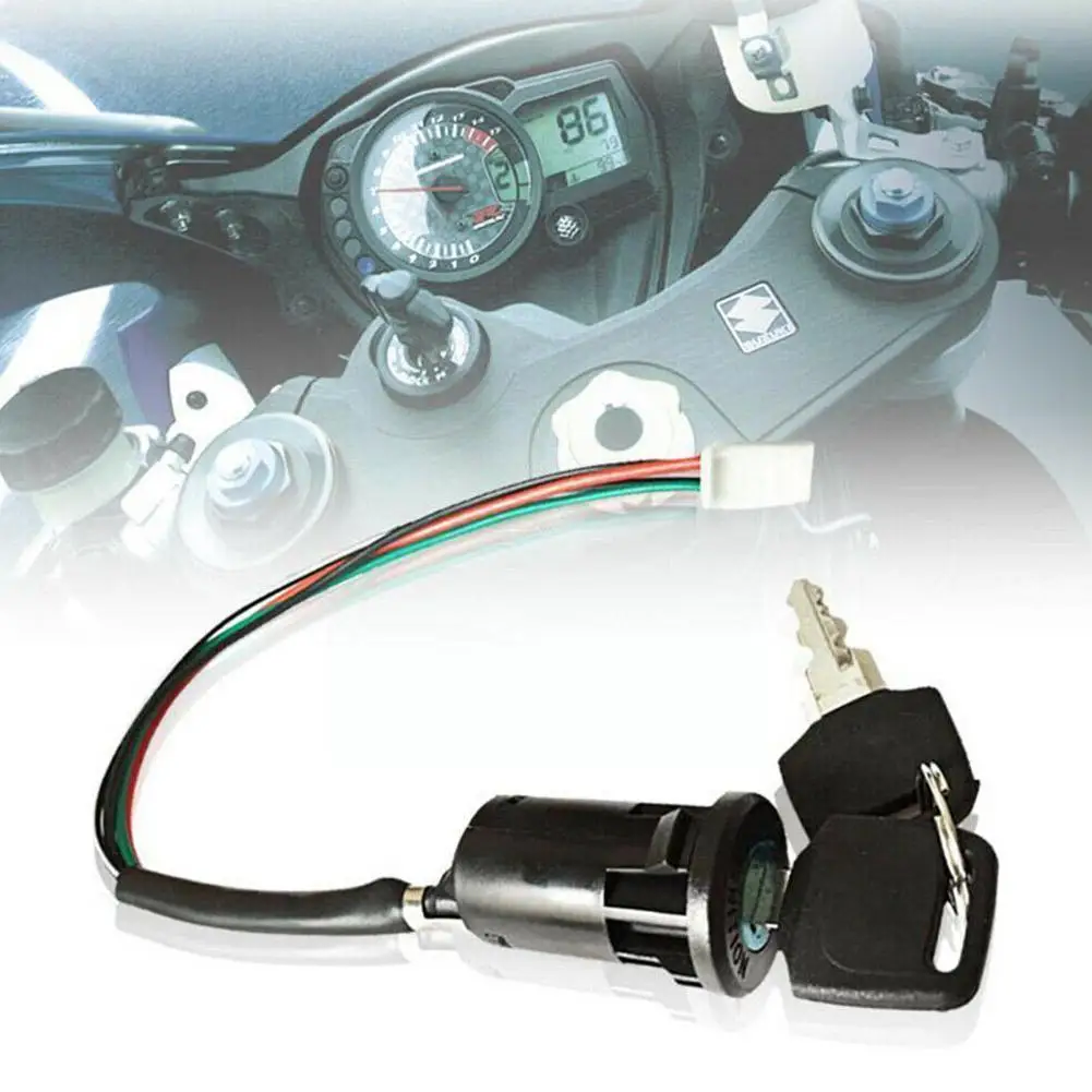 

Universal Off-road Motorcycle Modified Small High Game Start Atv Ignition Electric Switch Switch Door Lock C9j3