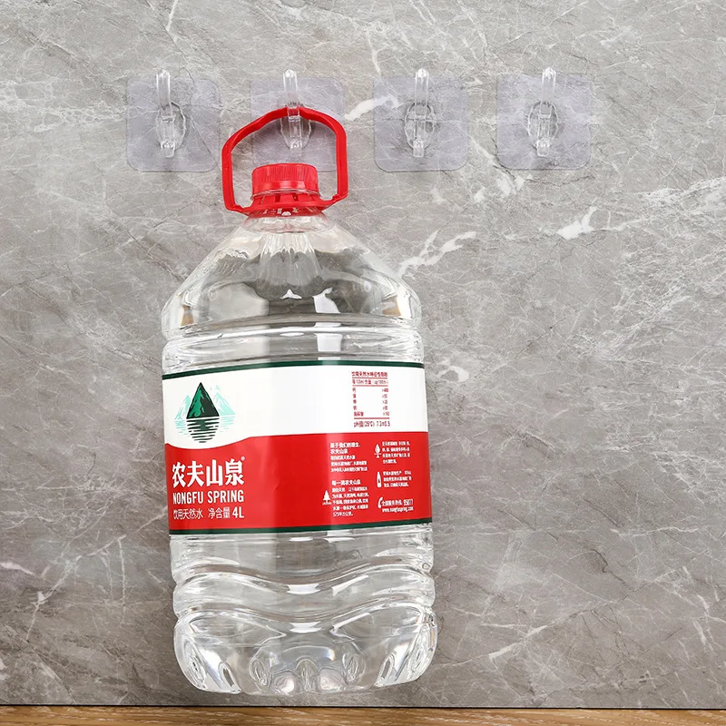 1Pcs Transparent Strong Self Adhesive Door Wall Hangers Hooks Suction Heavy Load Rack Cup Sucker For Kitchen Bathroom Hook | Дом и сад