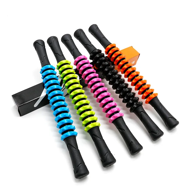 Гимнастический массажный ролик для мышц Йога Пена роликовая палочка