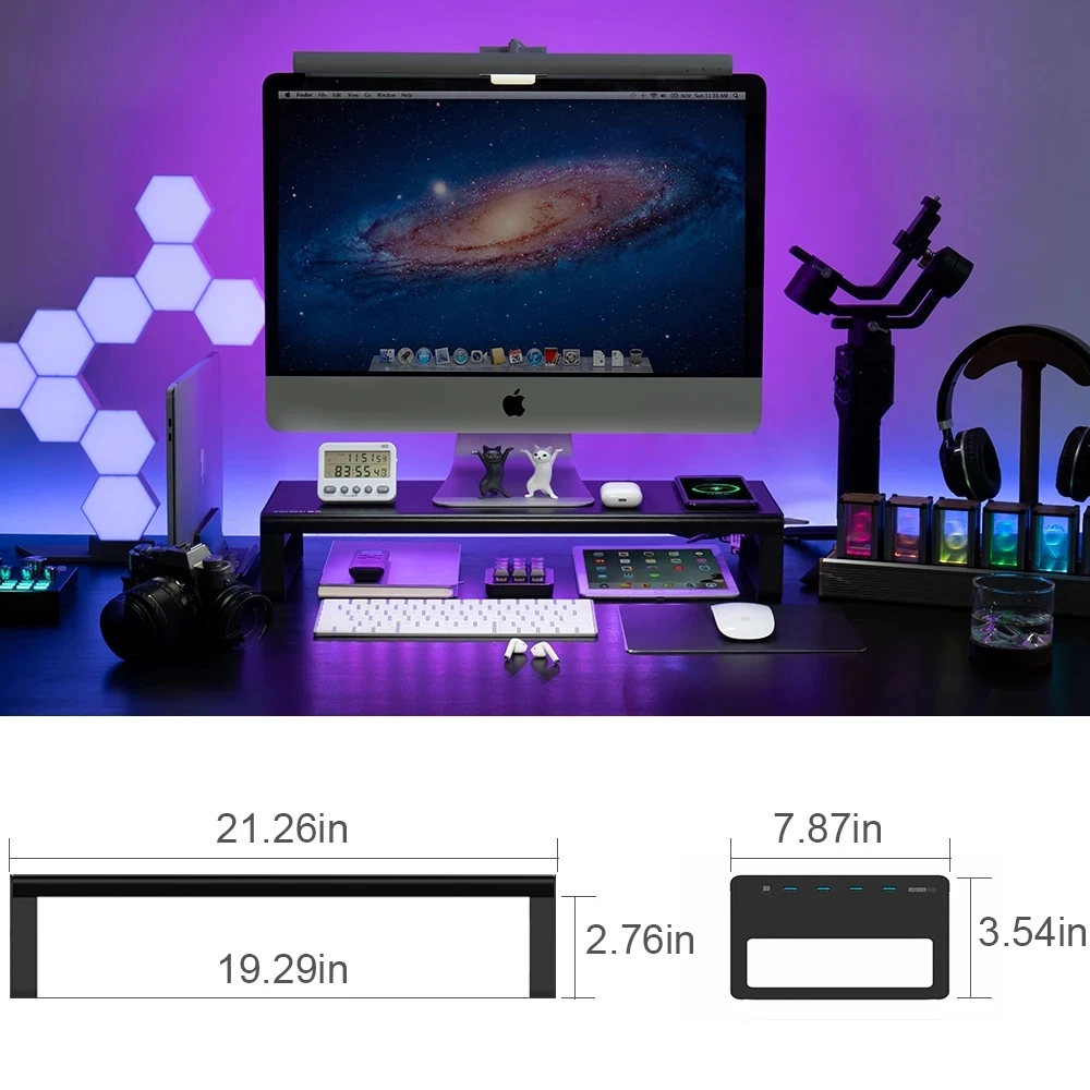 подставка для монитора с usb 30 ал