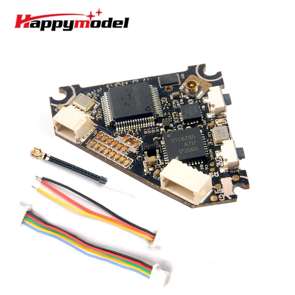 

Переключаемый VTX передатчик Happymodel Diamond 5,8 ГГц 40CH 25/100 мВт с DVR Smartaudio Ready 200-3,3 В для дрона с видом от первого лица
