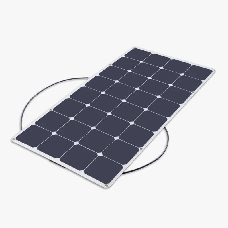 Завод горячие продажи 18V 23.5% высокой эффективности semi гибкая 100W солнечная энергия солнечная панель