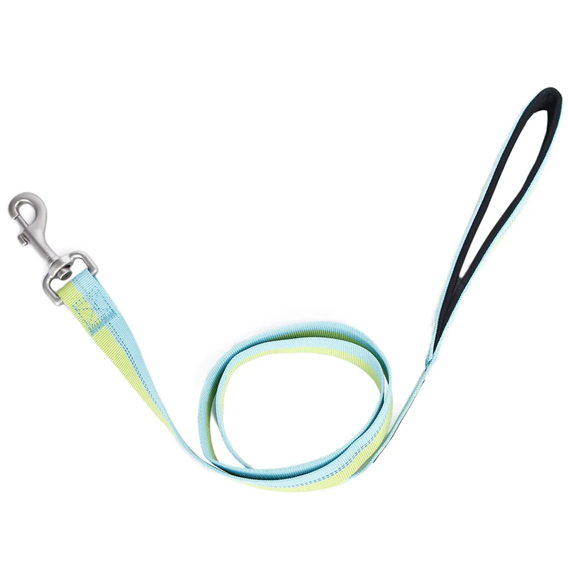

Двухцветная Светоотражающая веревка для дрессировки домашних животных, Мягкий Выдвижной большой Поводок для собак с ошейником