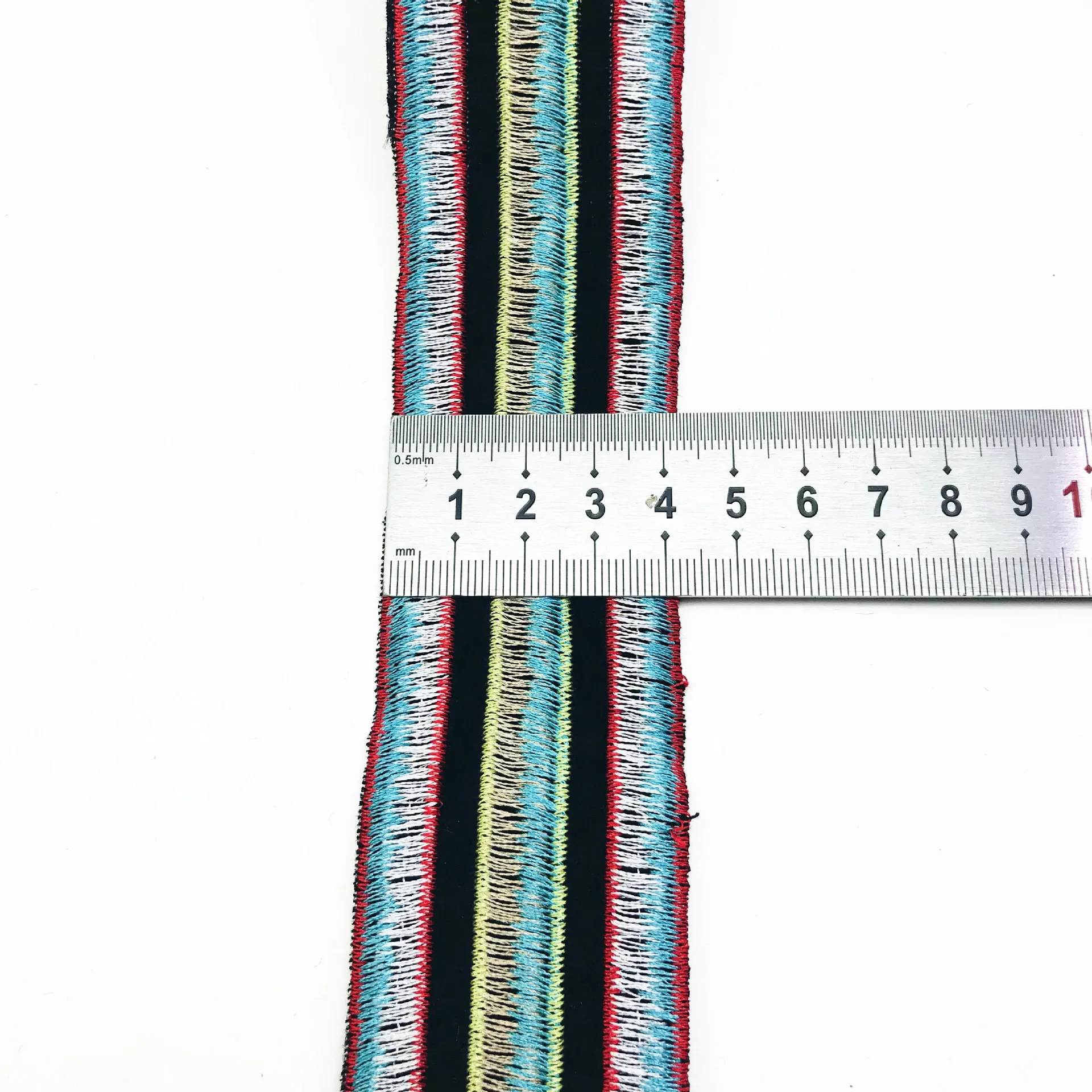 1 ярд 4 см винтажная Этническая вышивка лента Бохо кружевная отделка DIY сумка для