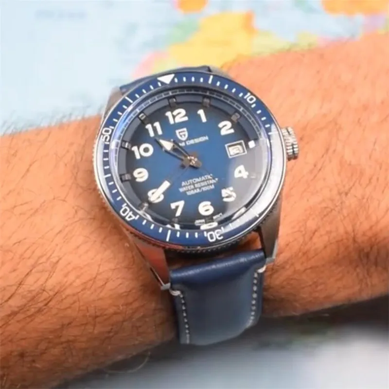 

PAGANI Design 2020 Luxury Fashion Sport Men's Mechanical Watches Top Brand Watch Men Steel Stainless Waterproof 100M Wristwatch