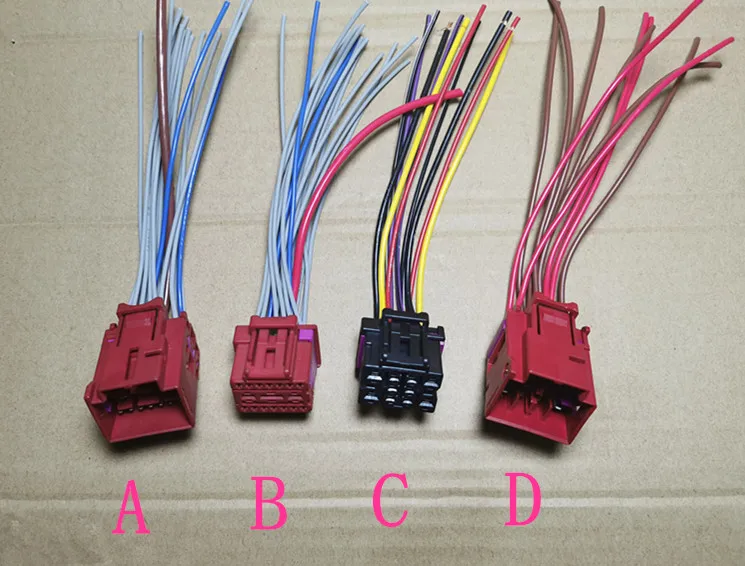 

Male and Female electric seat harness switch plug connector with wire for Volkswagen CC new Passat Golf 6 Tiguan
