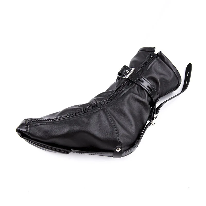 БДСМ бондаж мягкая искусственная кожа мягкие ботинки для женщин ботиночки