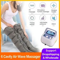 6 cavity air wave massage pressotherapy professional physiotherapy air pressure automatic cycle air compression massage machine