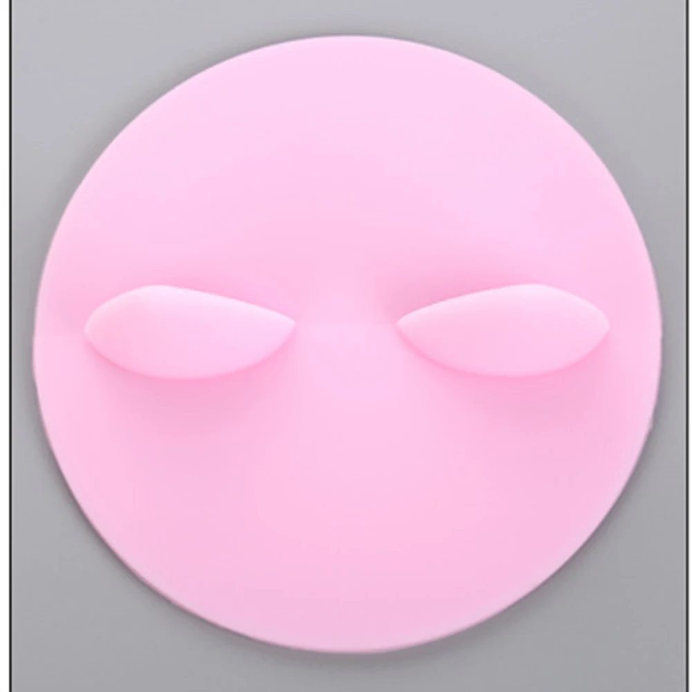 

Cute Anti-dust Silicone Cup Cover Cats Ears Lids Coffee Lid Heat-Resistant Reusable Seal Cover Mugs Water Cup Accessories