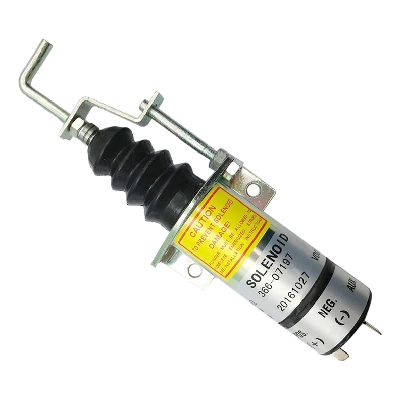 1502-12C7U2B2S1 SA-3405T 366-07197 2 контакта 12V Стоп Соленоидный клапан-Sinocmp отключает соленоид