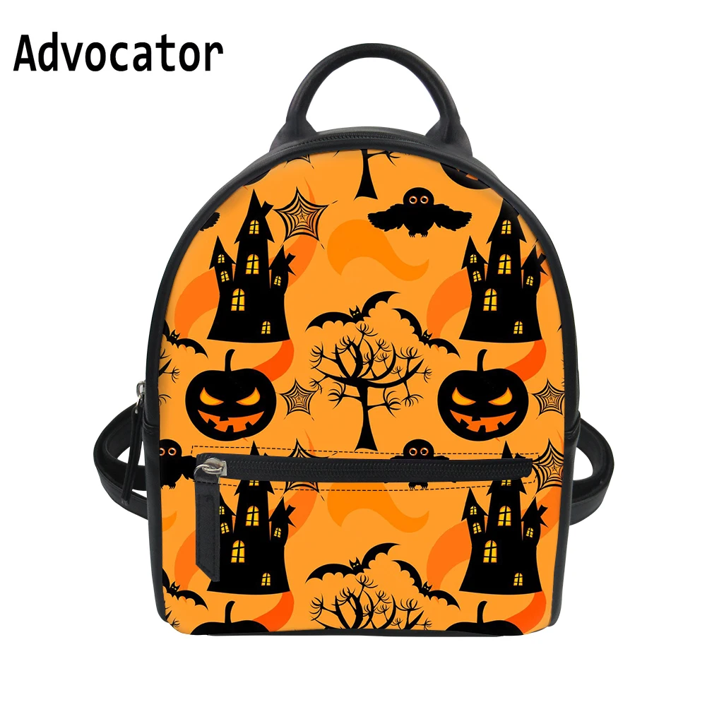 Рюкзак для женщин на Хэллоуин школьные принадлежности школьная сумка детей