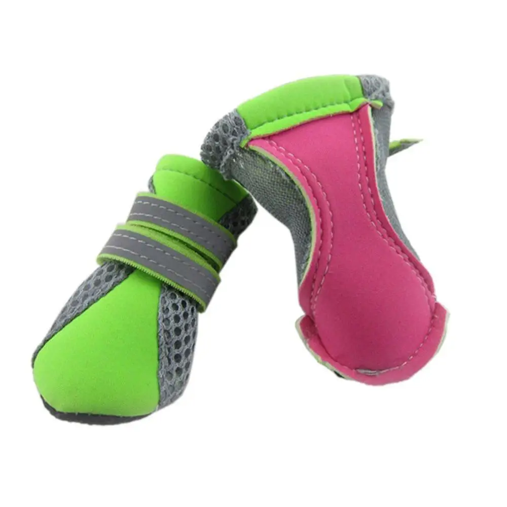 S to XL Summer Velcro Strap Shoes of Doggers Reflective and Breathable Mesh Pet For Small / Larger Dogs | Дом и сад
