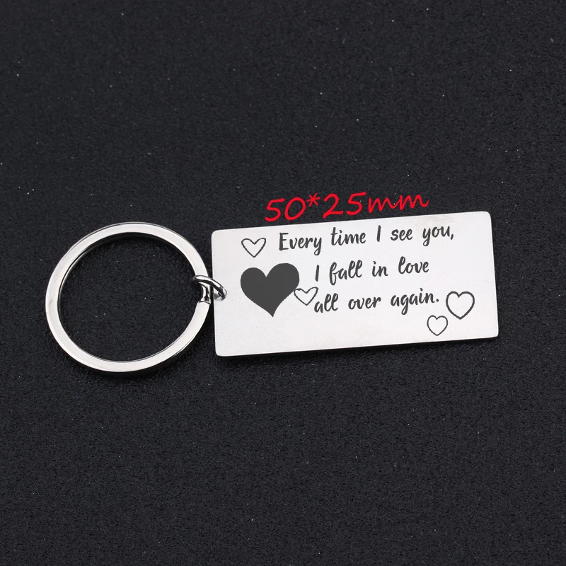 Брелок любовь каждый раз когда я тебя вижу снова влюбилась в любовника