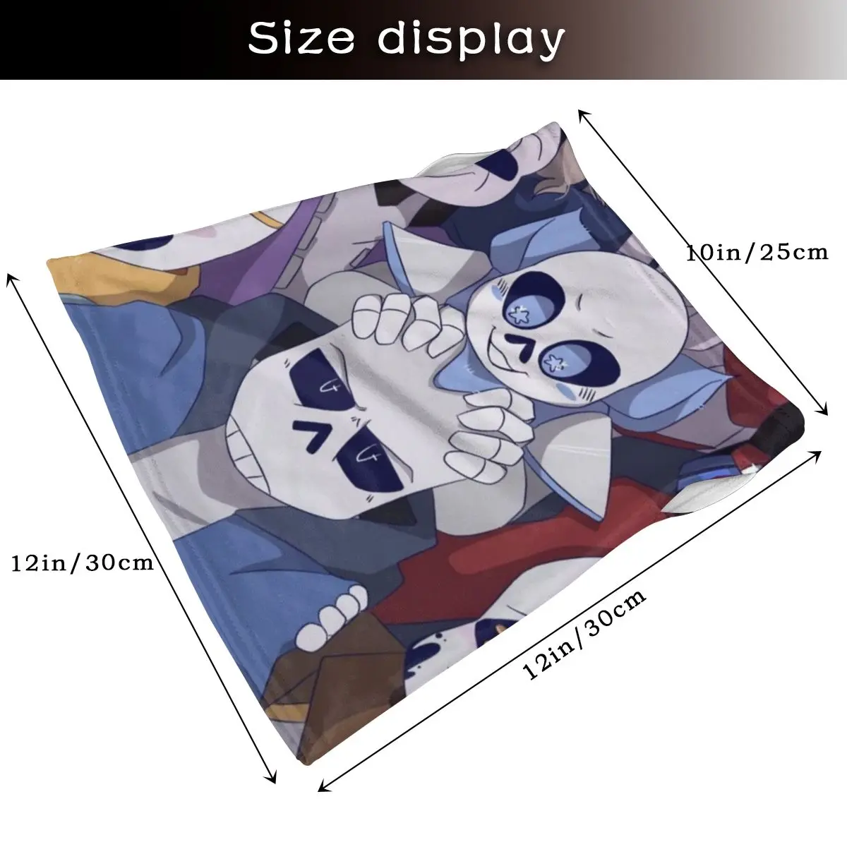 Лицевой шарф-маска Sans And с петлями для ушей | Аксессуары одежды