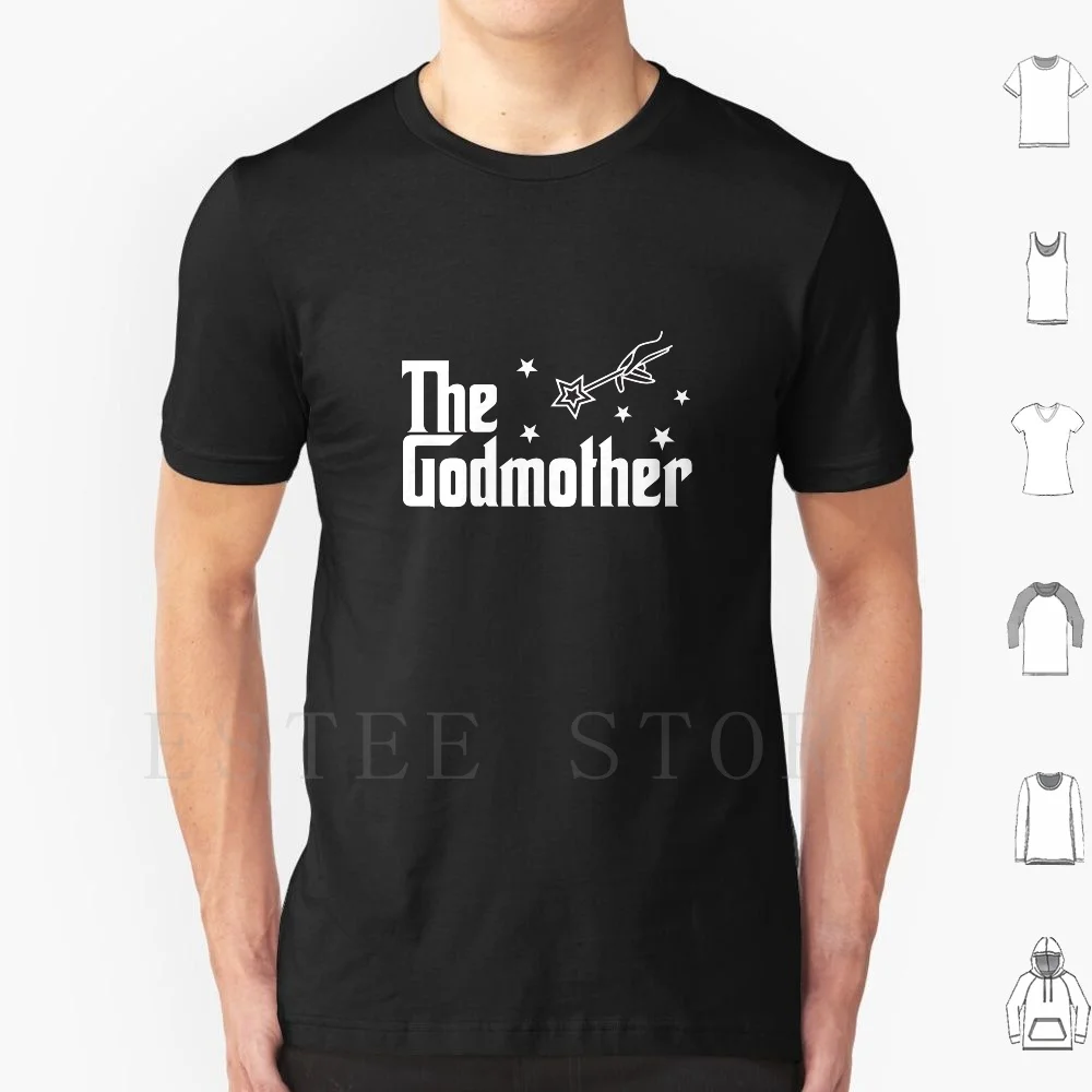 The Godmother T Shirt Diy Big Size 100% Cotton Godfather Godmother Fairy Fairy Godmother