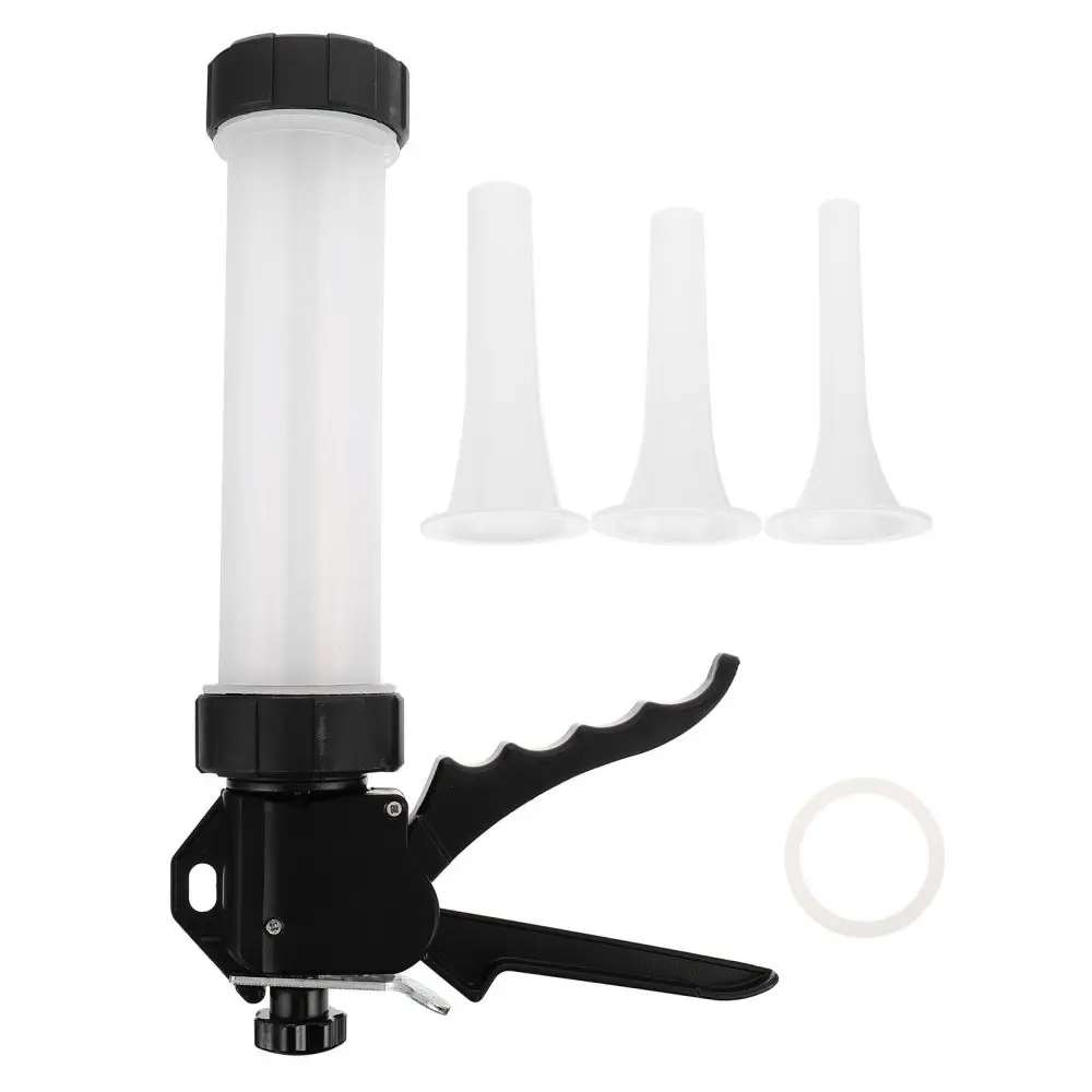 

Manual Sausage Meat Fillers Tool Machine Stuffer Set Funnel Sausage Home Maker Syringe Kitchen Nozzle Meat Made Stuffing