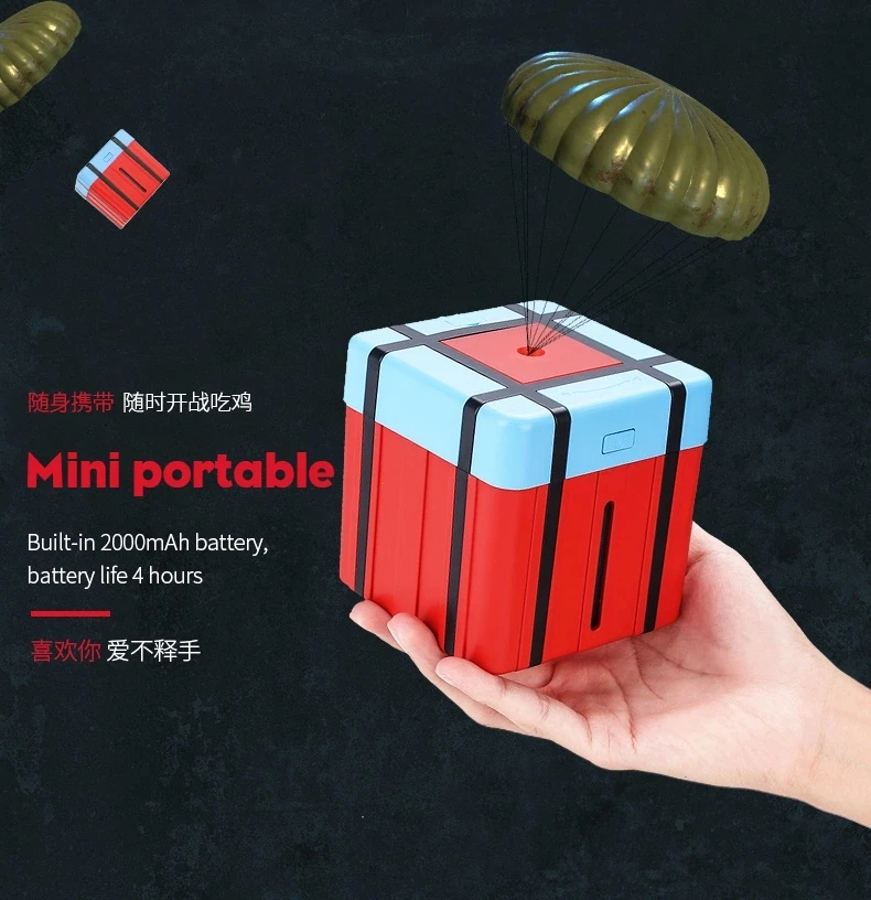 Увлажнитель воздуха PUBG Airdrop ультразвуковой увлажнитель USB распылитель эфирных