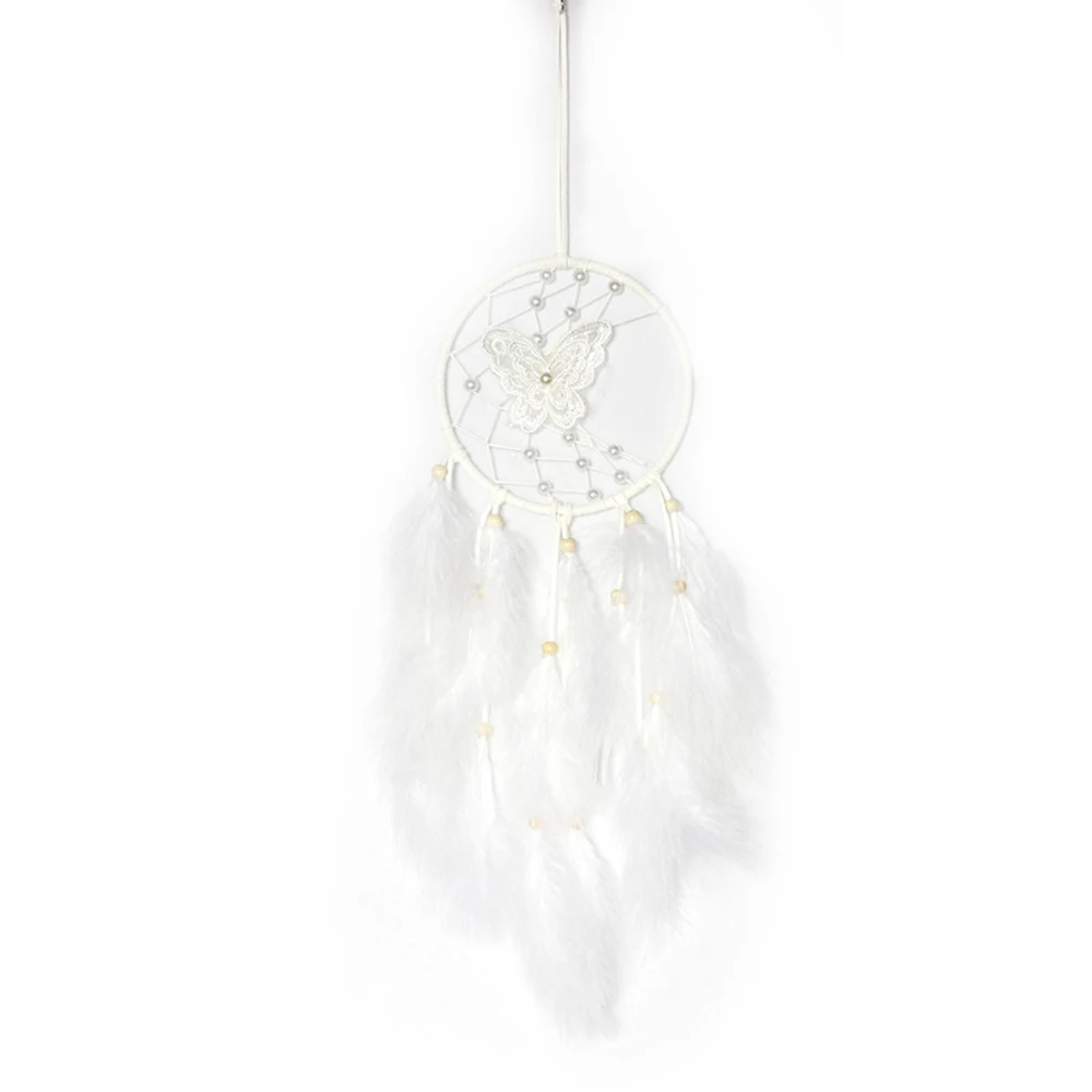 Белая бабочка Dromenvanger светодиодный светильник Романтический Ловец снов