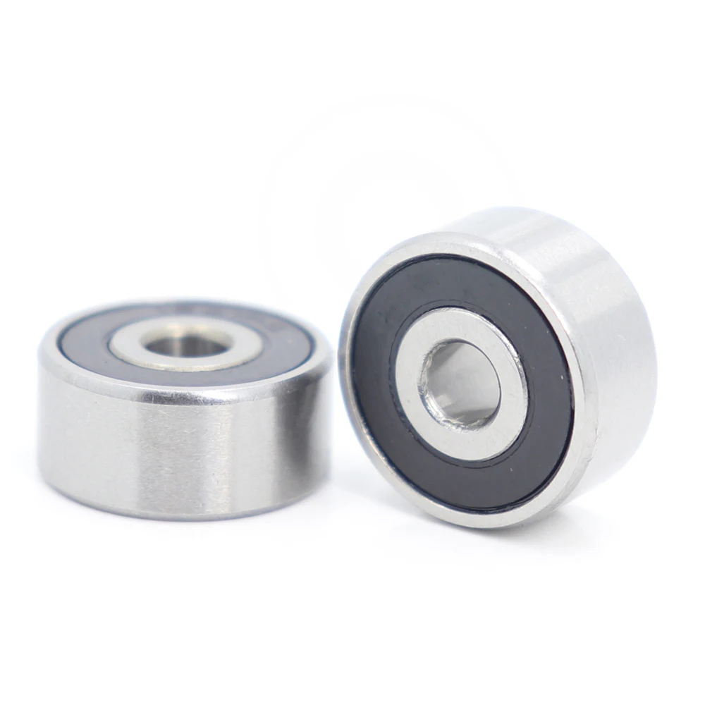 1616 2RS ABEC-1 (10 шт.) 1/2 &quotx1 1/8&quot x3/8 &quotдюймовые шариковые подшипники 12 7 мм x 28 575 9 525 1616RS |