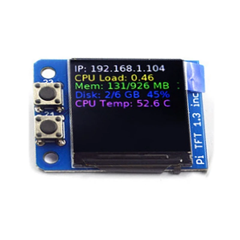 Для Raspberry Pi Mini TFT ЖК-дисплей 1 3 дюйма 240X240 IPS для дисплей | Компьютеры и офис