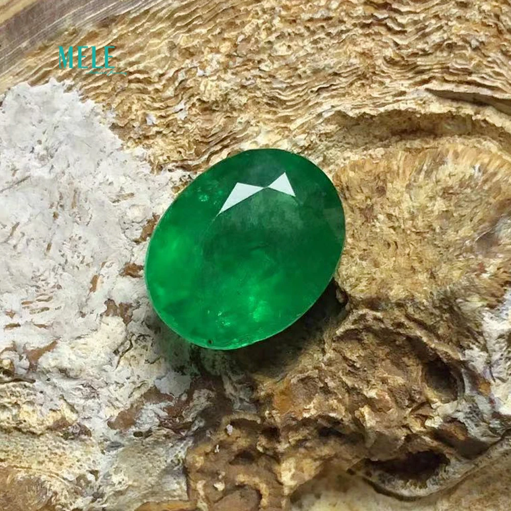 Натуральный изумруд 3.15ct эллипс 8 5*10 8*5 7 мм высокого класса пользовательское
