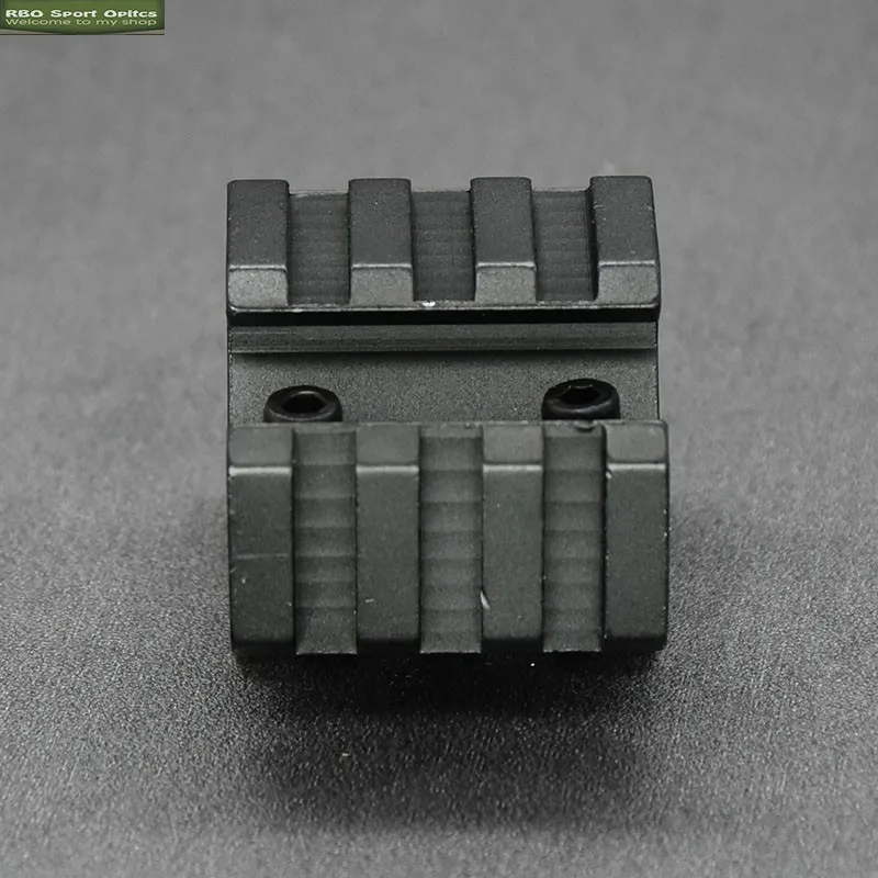 20 мм рельсовое Крепление Адаптер Винтовки Пикатинни 4 стороны Вивер баррель