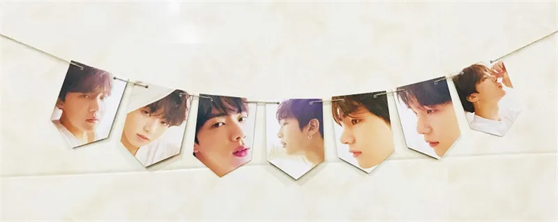 KPOP дважды GOT7 WANNA ONE BANGTAN мальчики с веревкой мальчик с Luv стены баннер карта душа Persona JUNG KOOK JIMIN - Цвет: 3