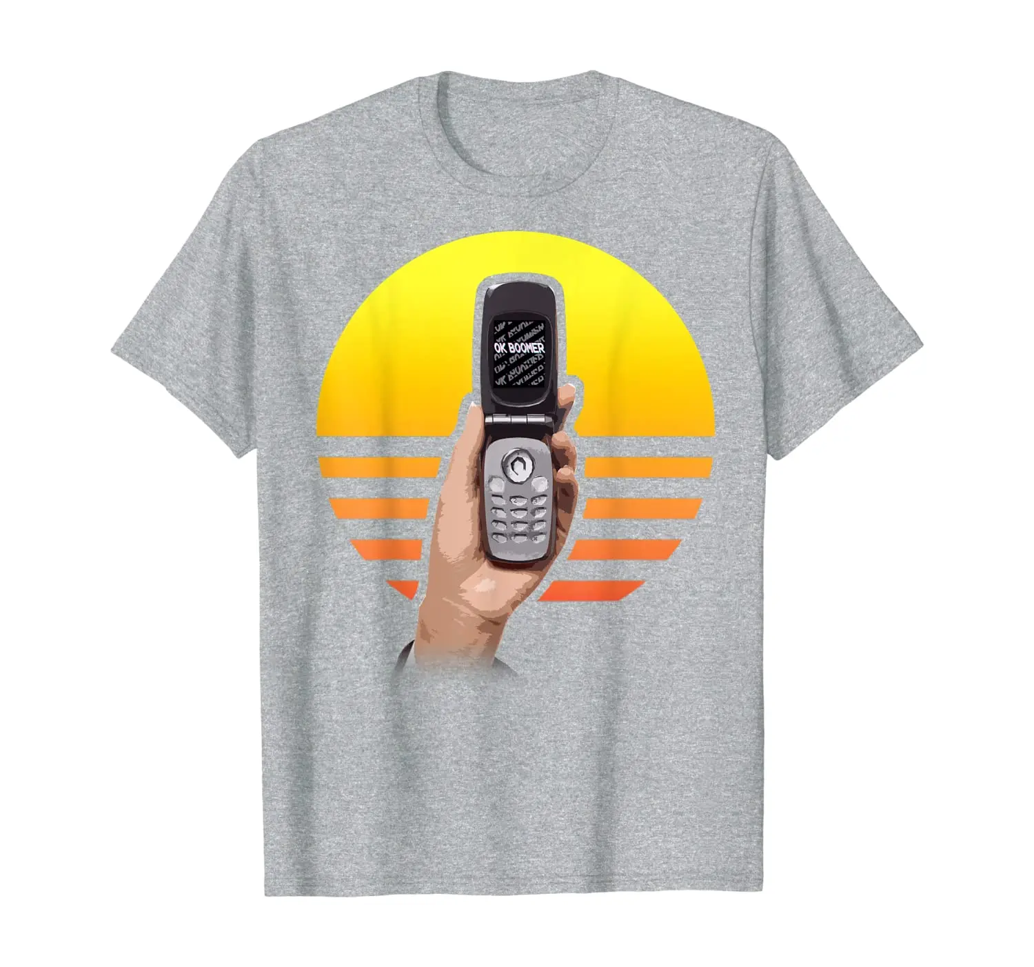 

Retro - Generation Z Meme | Funny Flip Phone | OK Boomer T-Shirt