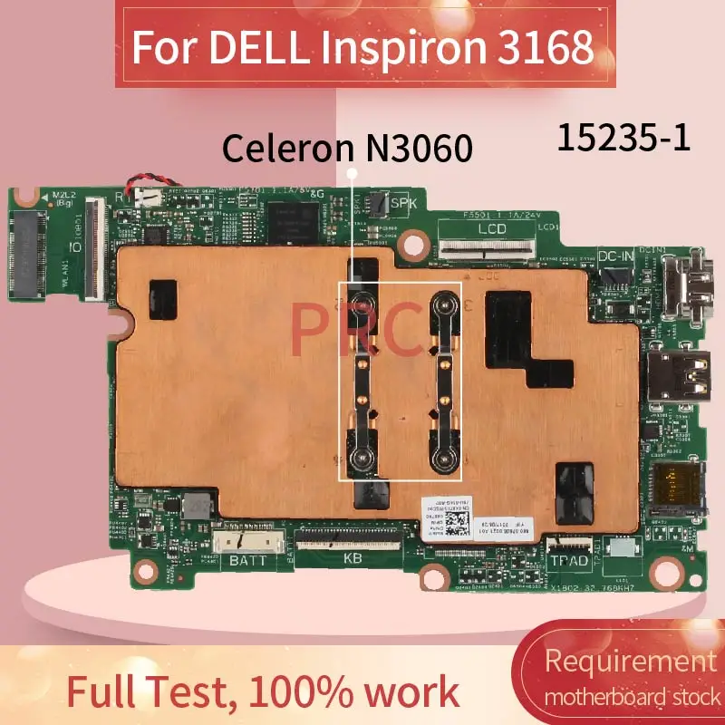 CN-04DC9V 04DC9V  DELL Inspiron 3168 Celeron N3060     15235-1 SR2KN DDR3    