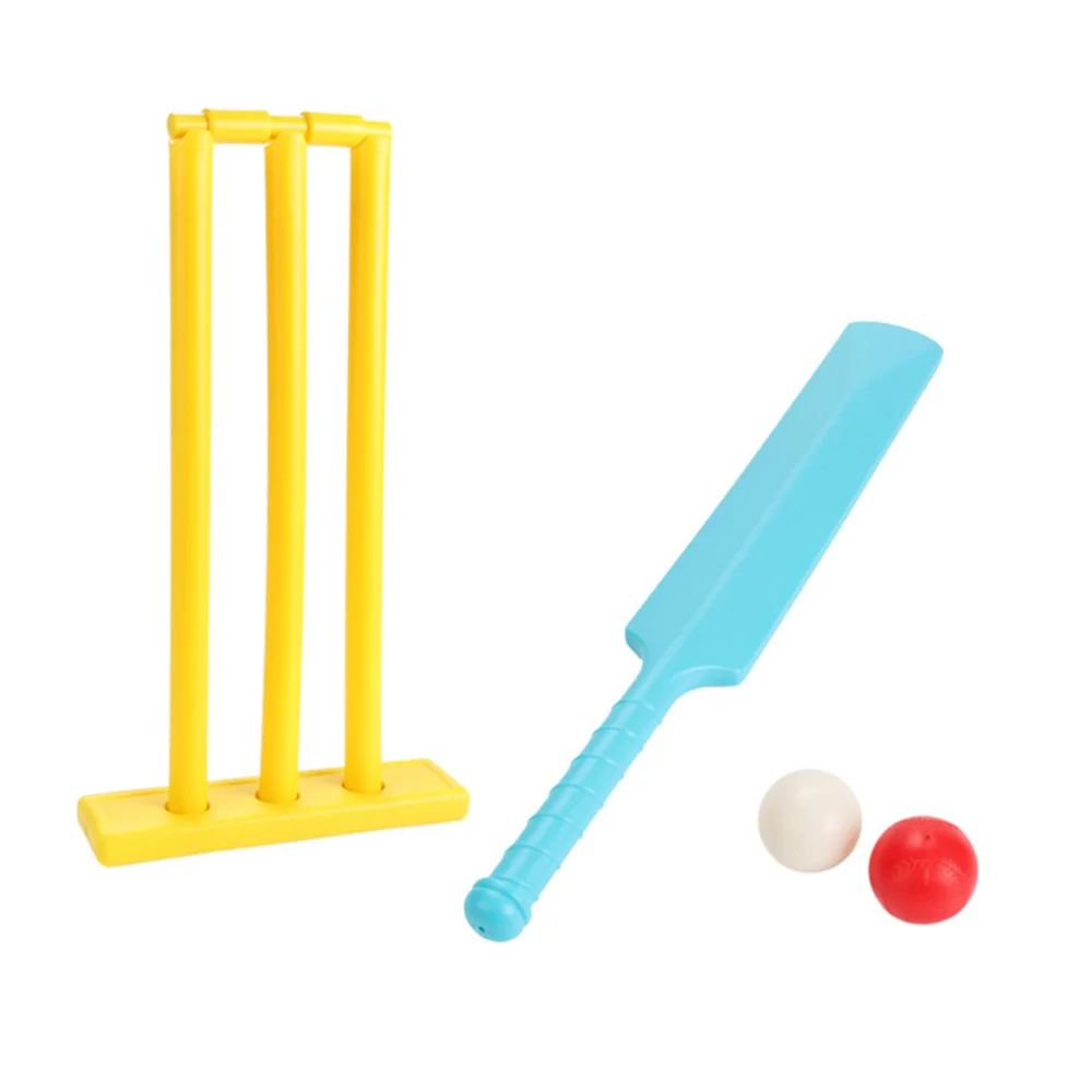 

1 Set of 4pcs Kids Cricket Set Backyard Creative Sports Game Interactive Board Game Cricket Play Toys for Indoor Outdoor Play （R