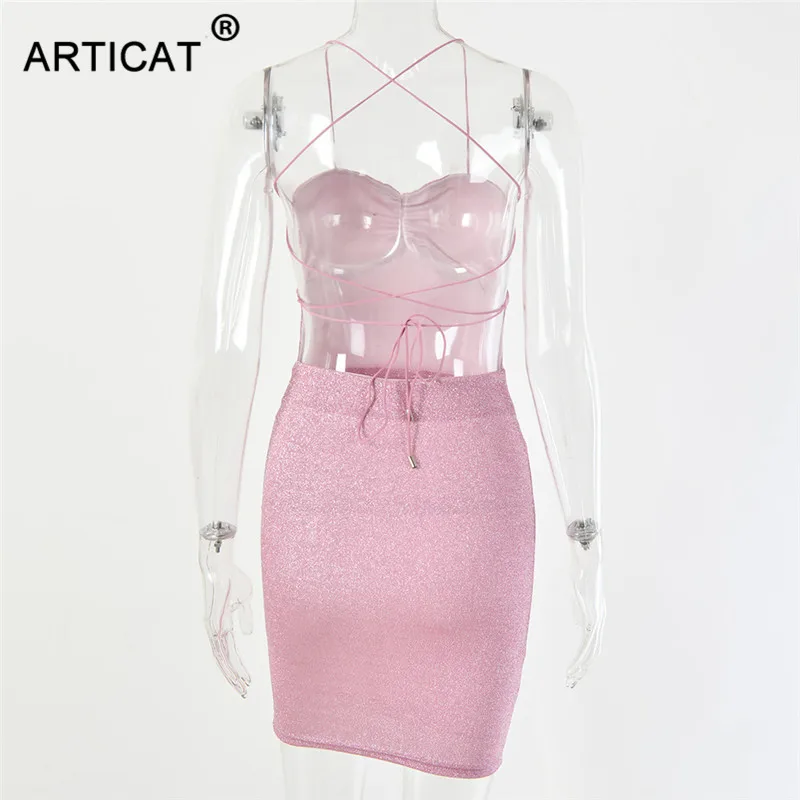 Articat, блестящие, без бретелек, сексуальные, вечерние, рождественское платье, женское, черное, с открытой спиной, облегающее, Бандажное платье, эластичное, Повседневное платье, Vestidos
