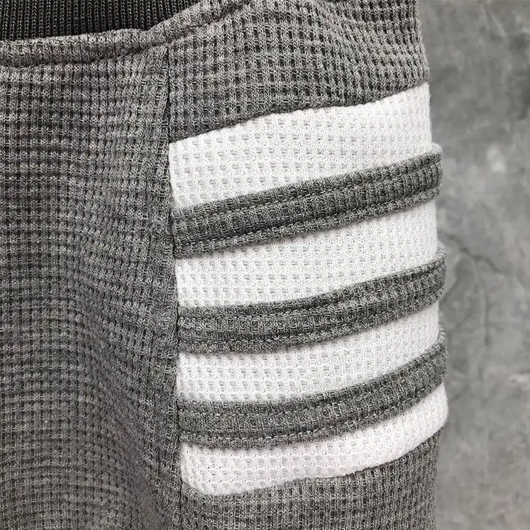 

2021 Fashion TB THOM Brand Casual Shorts Women Summer Cotton Casual Sports Trousers Slim Striped High Waist Sexy Hot Shorts