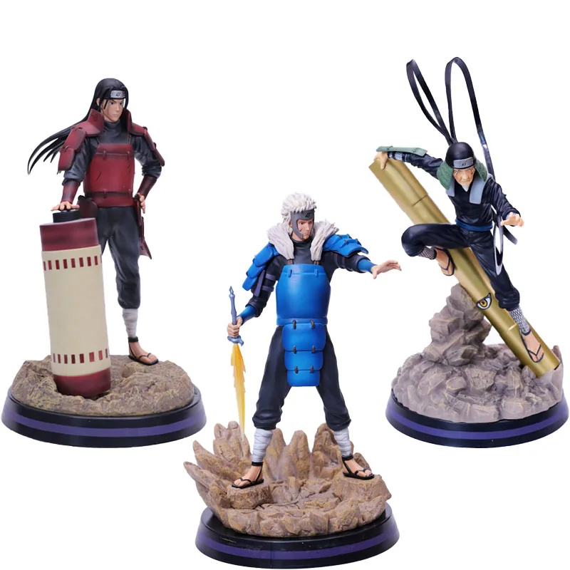 Экшн фигурка из ПВХ аниме Наруто шипууден шодай Хокаге сендзю Тобирама Сарутоби